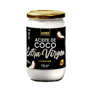 Aceite De Coco Becoco Extra Virgen Premium X 720Ml