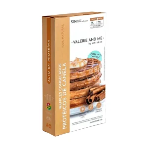 Waffles Valerie Congelados Clásicos Canela X 8 Unidades