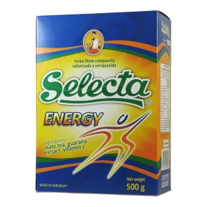 Yerba Mate Selecta Compuesta Sabor Guaraná X 500G