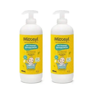 Mitosyl Bebé Gel Champú Dermoprotector, 2X490 Ml