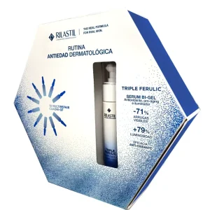 Rilastil Pack Navidad Radiance, 30 ml + 10 ampollas x 1,5 ml