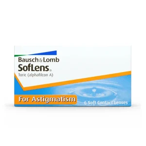 Soflens Lentillas Tóricas Mensuales , 6 unidades - +6.00, -2.25, 130, 8.5, 14.50